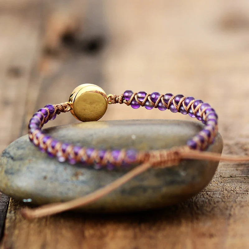 Amethyst & Opal Spiritual Bracelet