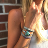 Turquoise Protection Wrap Bracelet